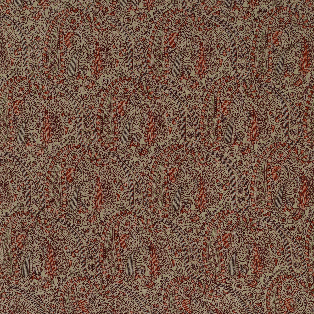 Beige Paisley