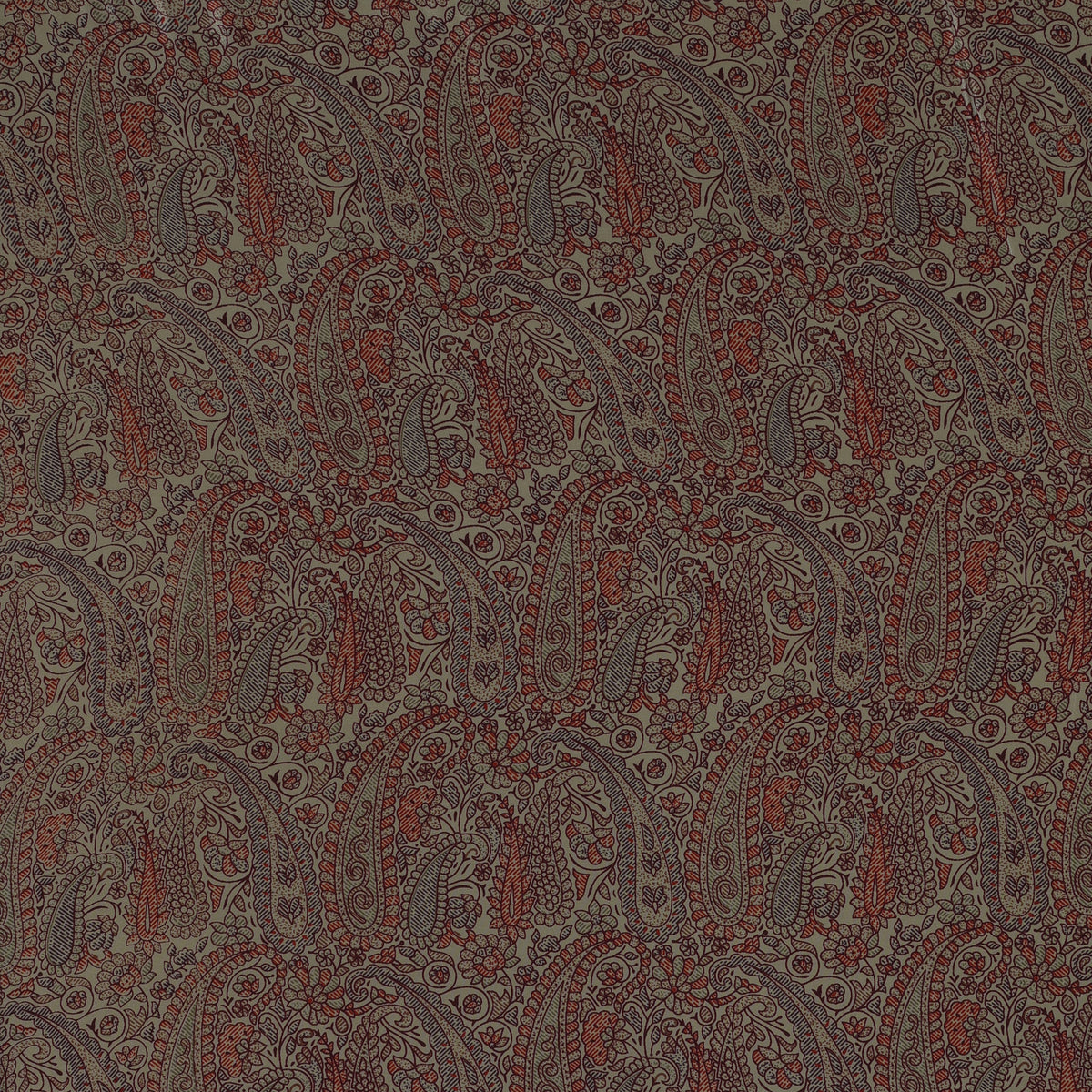 Beige Paisley