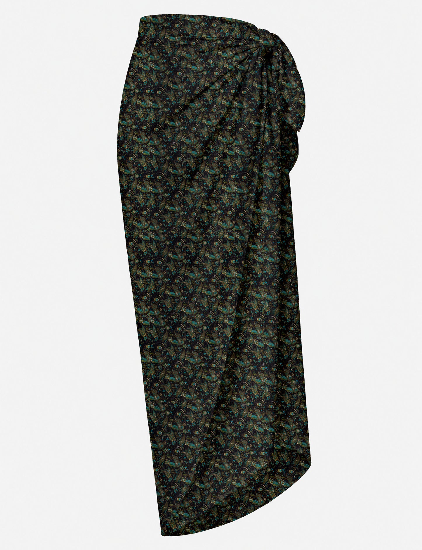Explore sustainable elegance with our PAREO – a versatile piece for conscious fashion enthusiasts. More than an accessory, it's a statement of ethical clothing and green fashion. Ideal for getaways, this wrap-around works as a coverup, turban, or throw, showcasing our commitment to slow fashion, upcycled garments, and eco-friendly practices. Elevate your wardrobe with this eco-conscious and stylish pareo, a perfect addition to your collection of sustainable women's clothing.