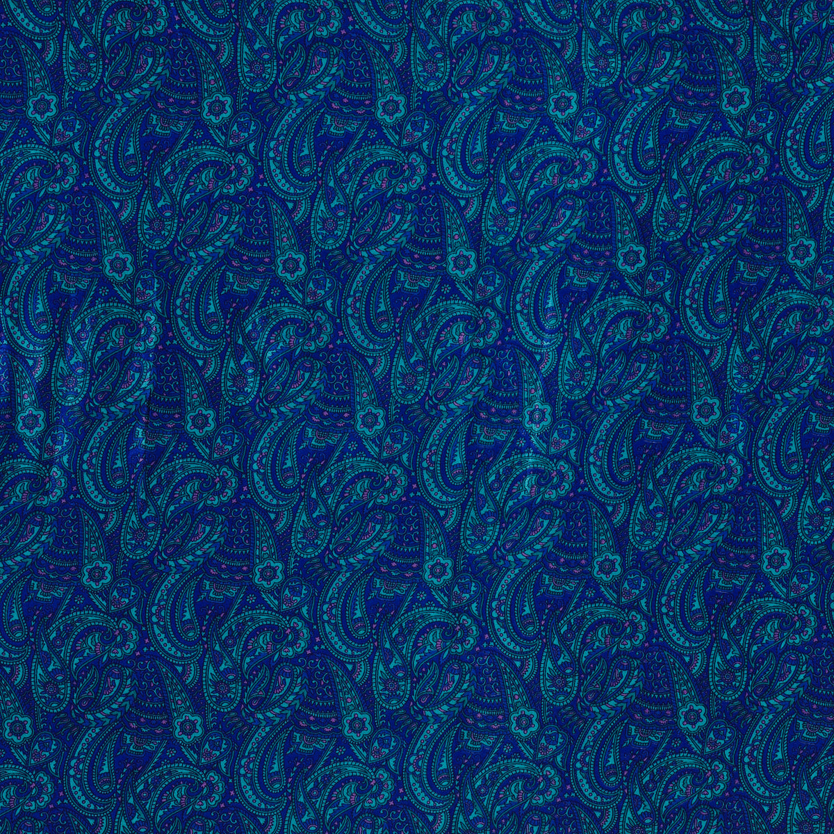 Blue Paisley