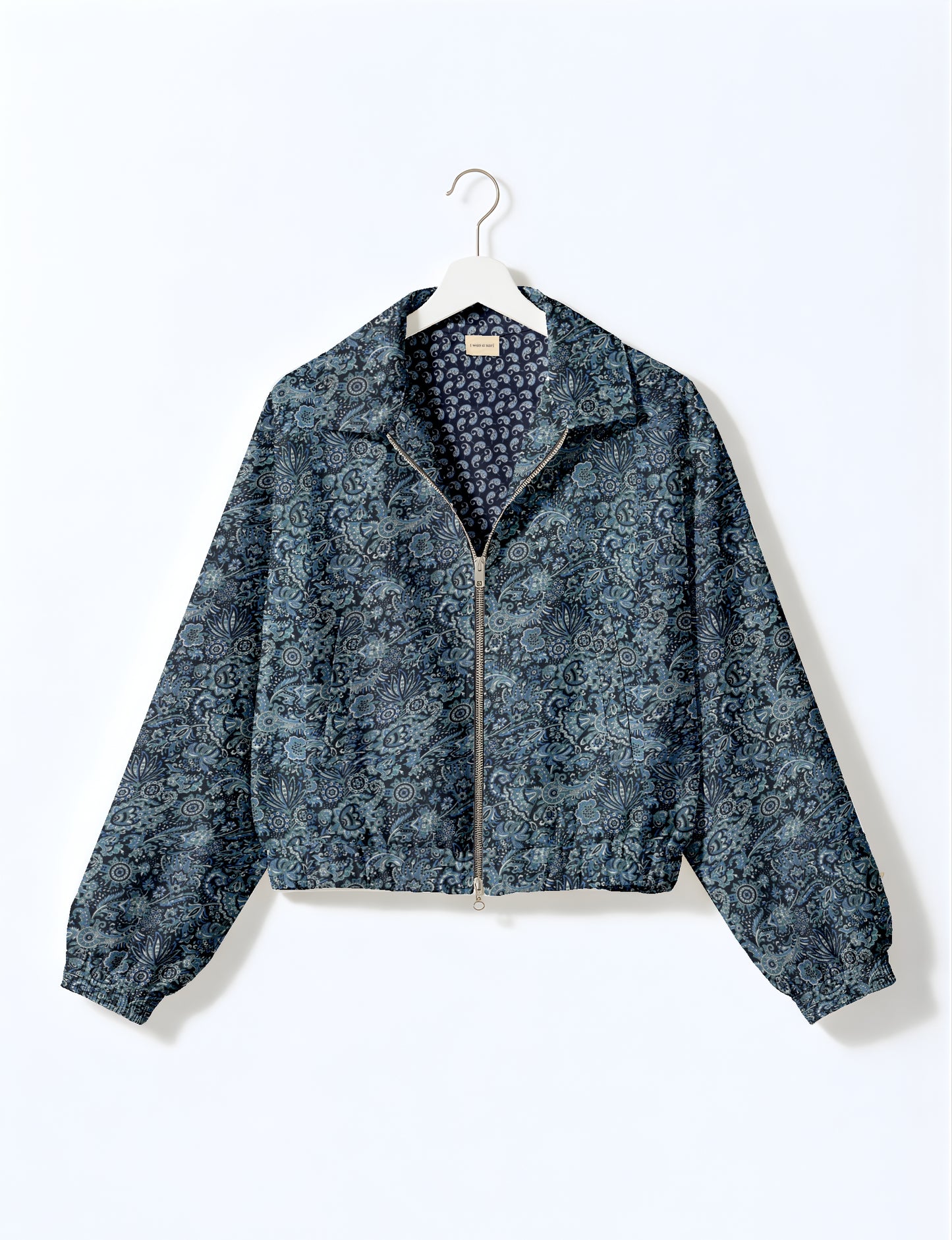 Bomber Jacket - Blue Tropical