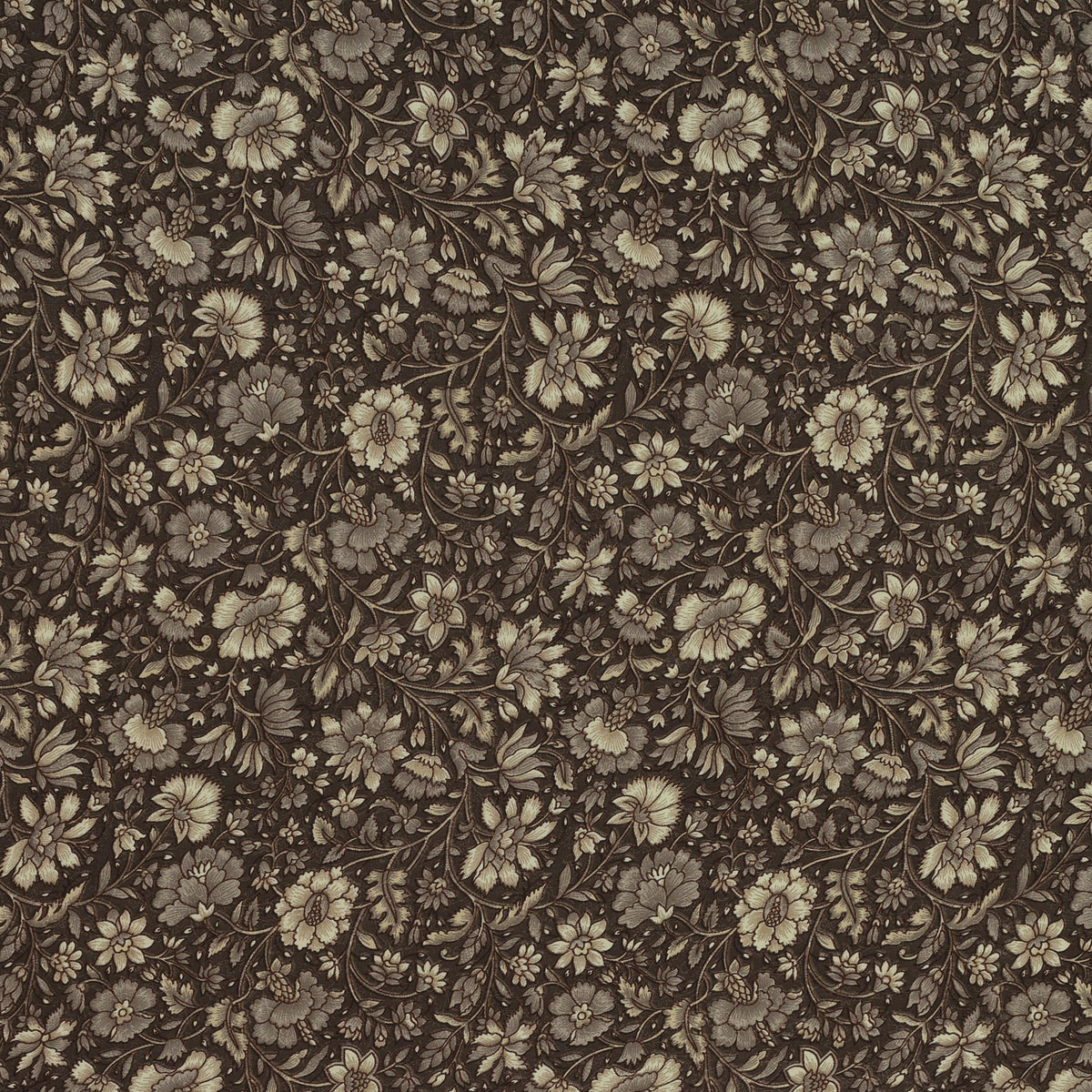 Brown Floral