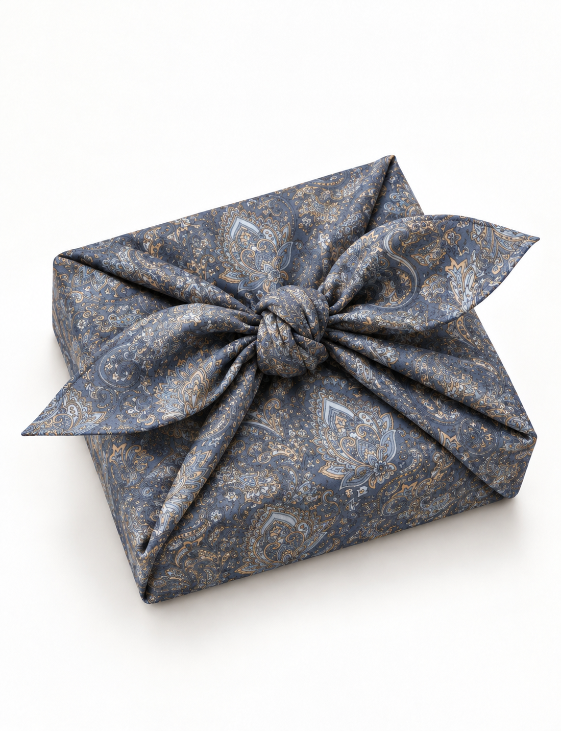 A delicately handcrafted wrap made from recycled sari offcuts, blending sustainable fashion with conscious design. This eco-friendly product showcases the beauty of upcycling and green fashion, making it a perfect accessory for those supporting circular fashion and products made from textile waste.