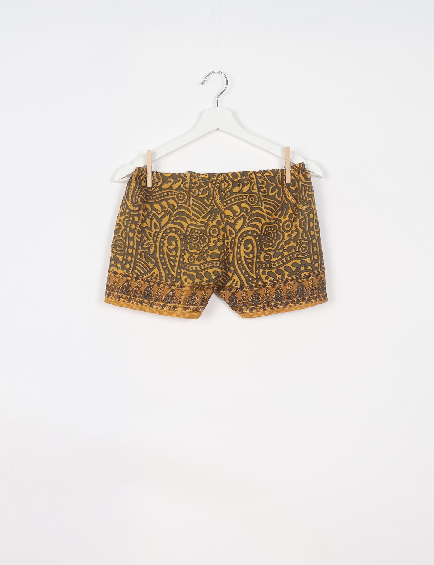Elevate your wardrobe with our eco-friendly shorts. The all-around elastic waist and drawstring tie provide comfort and style. Crafted with ethical and sustainable practices, these shorts redefine green fashion, making them a perfect addition to your conscious clothing collection.