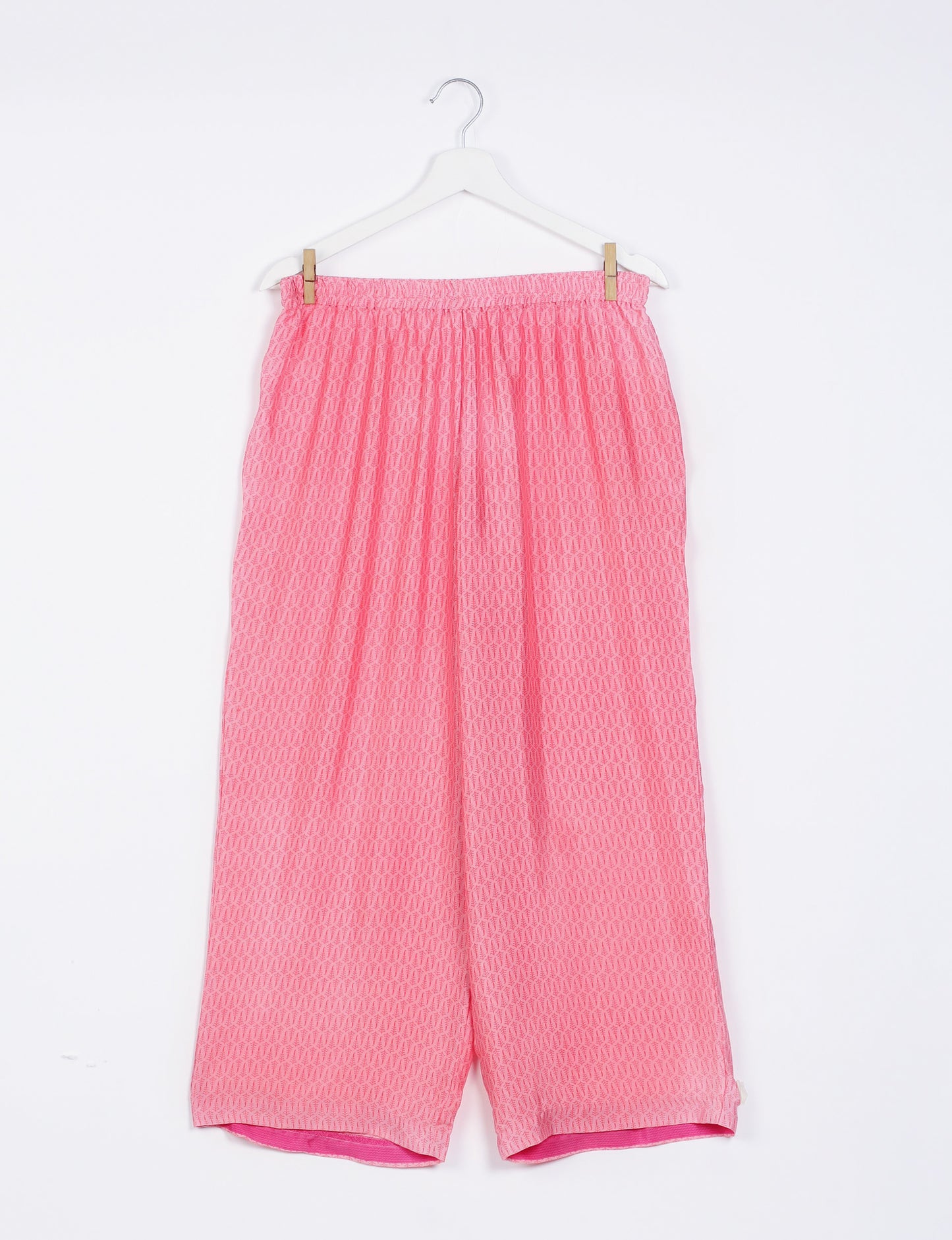 Pj Set Long - Pink Micro Design