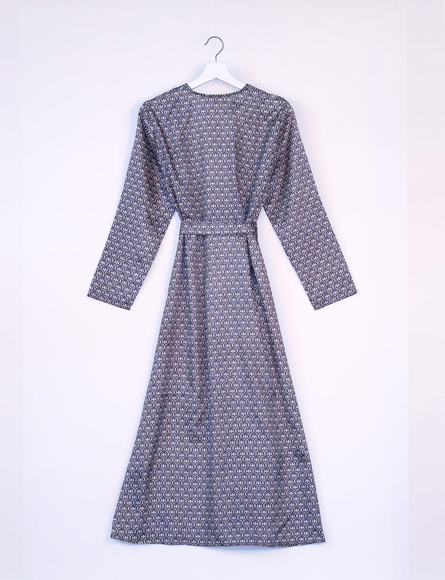 Beach Robe - Grey Micro Design