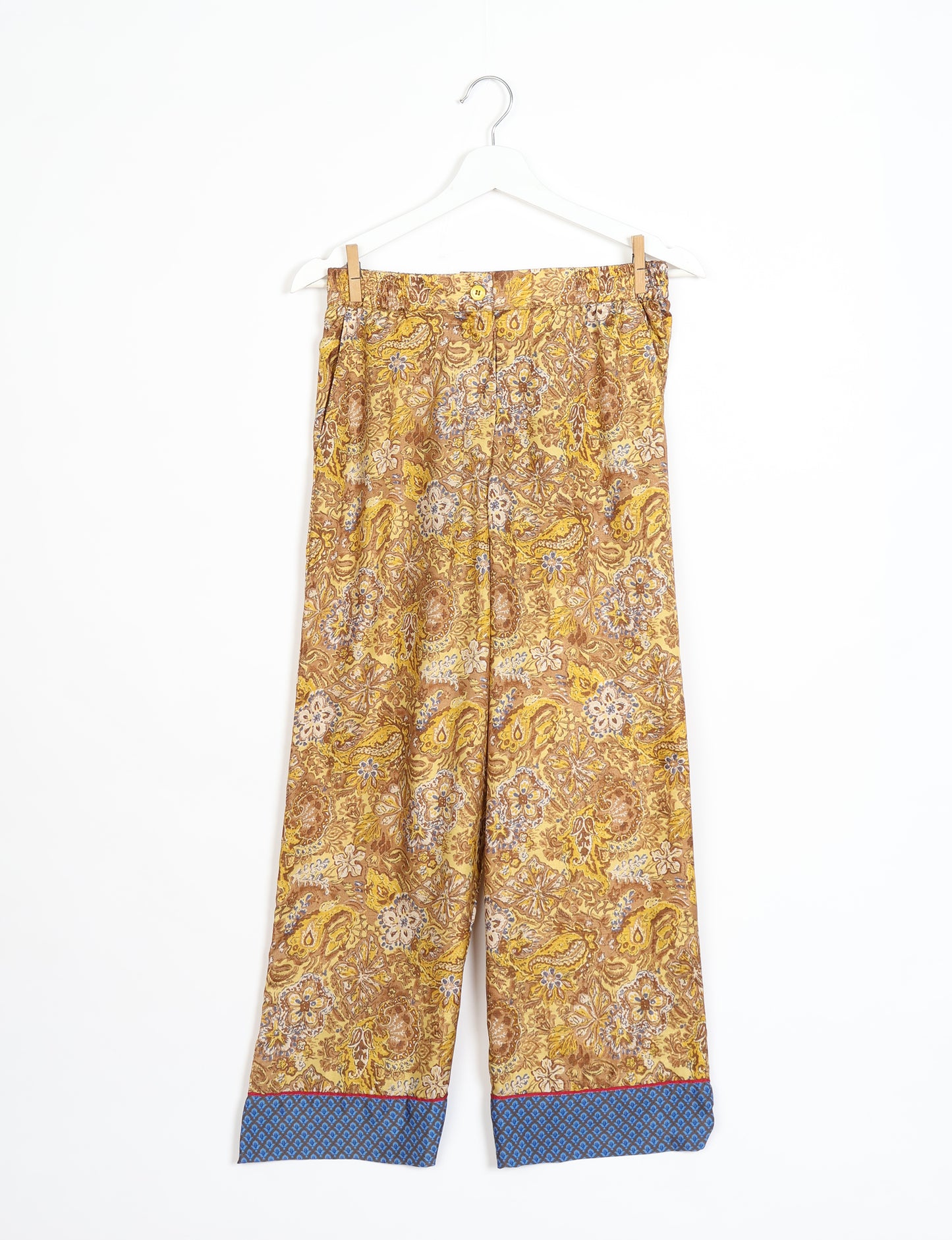 Pj Set Long With Long Sleeves - Yellow Tropical