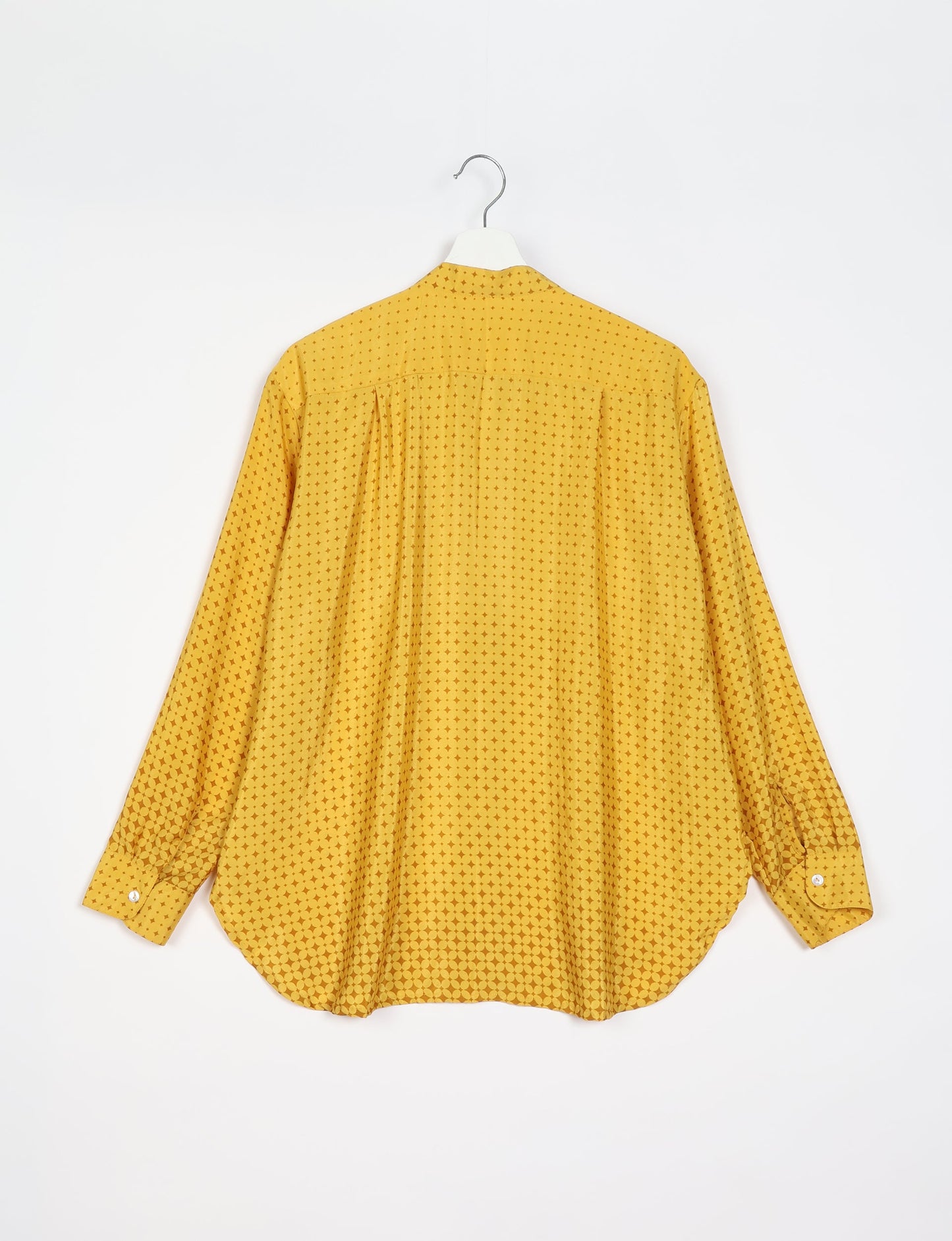Longline Shirt - Yellow Micro Design