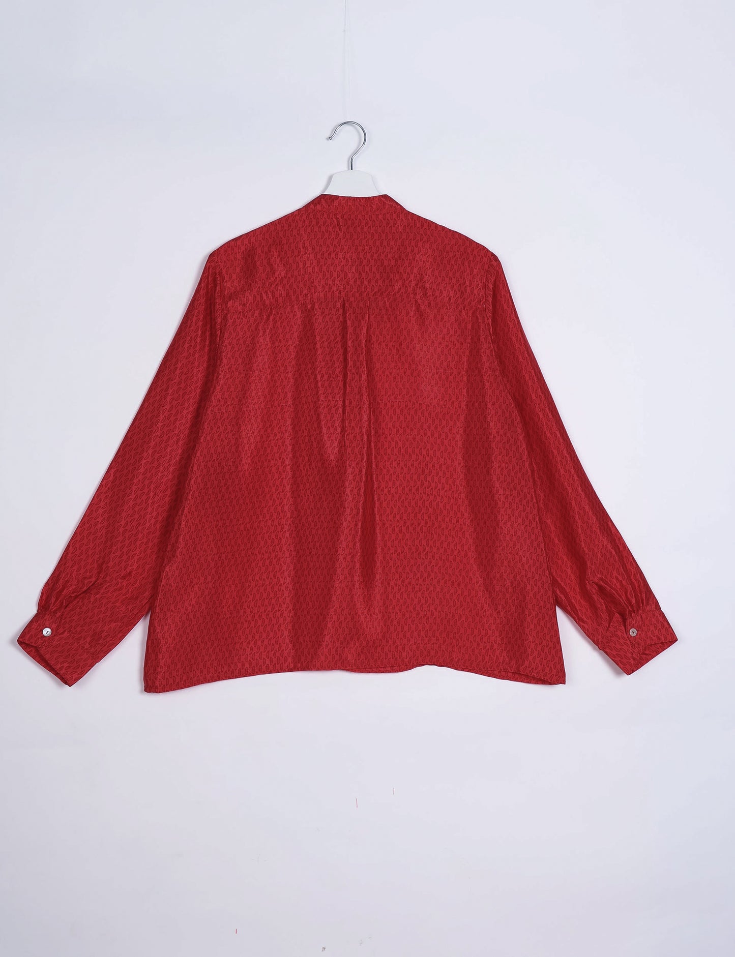 Day Blouse - Red Micro Design