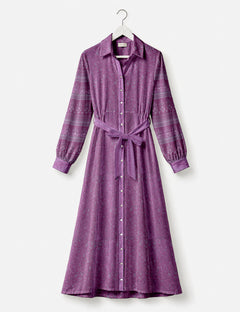 Long shirt dress - Pink Floral