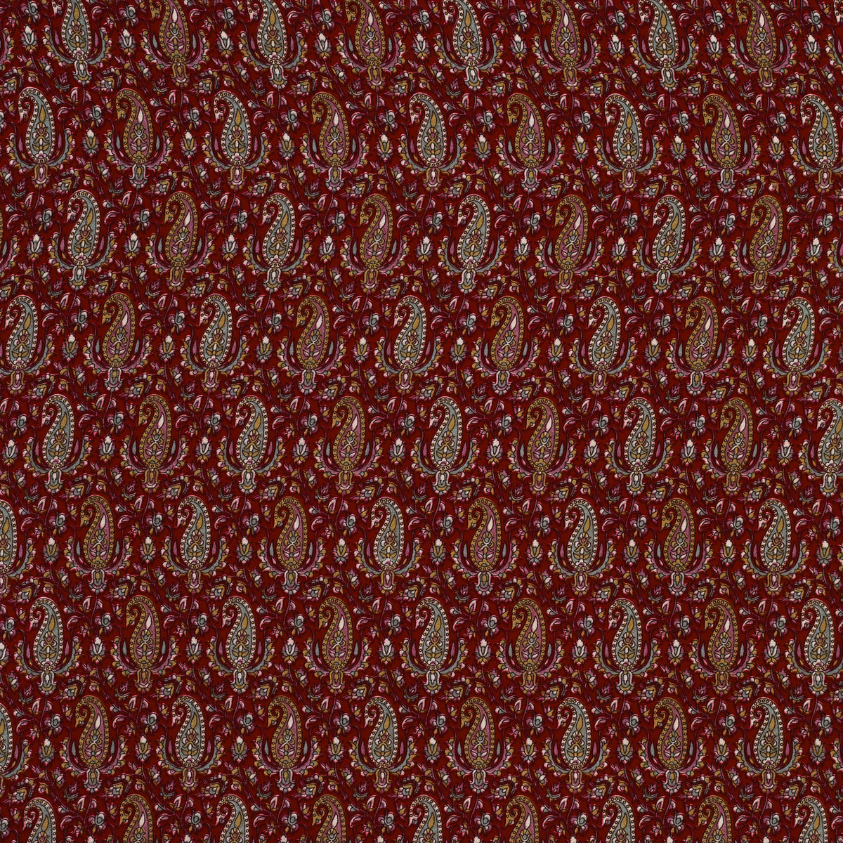 Red Paisley