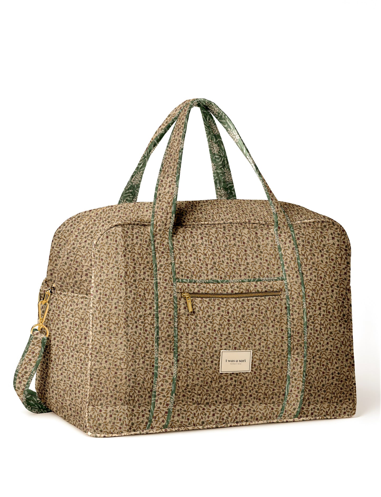 Twin travel bag set (Duffle and Barrel) - Assorted Micro Design