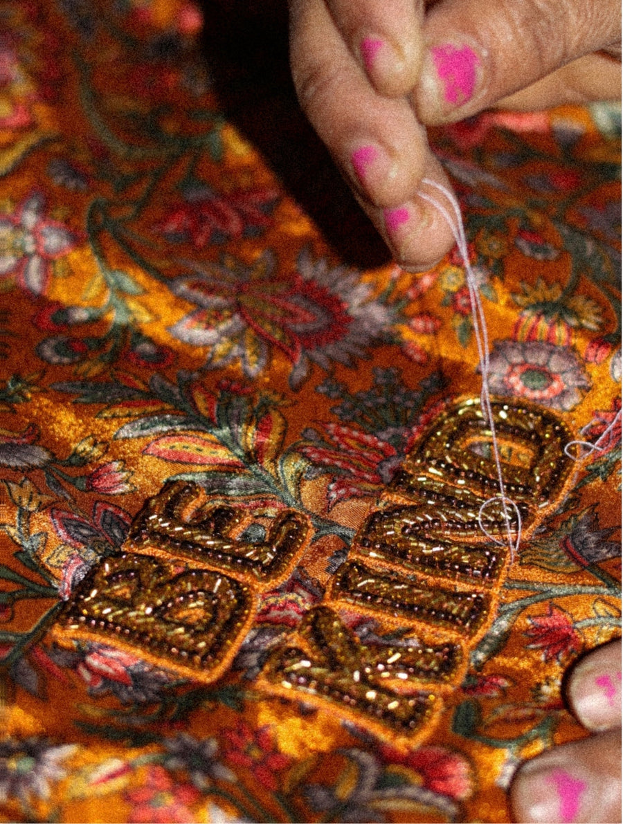 Embroidered beauties