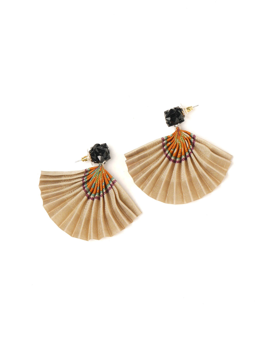Boucles d’oreilles plissées 149