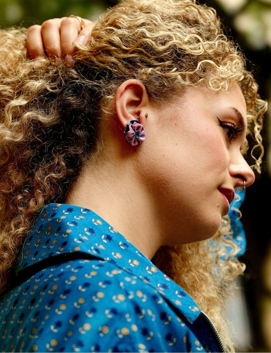 Ruffle earrings 183