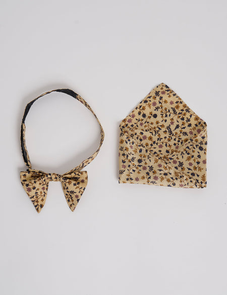 Bow tie & pocket square set