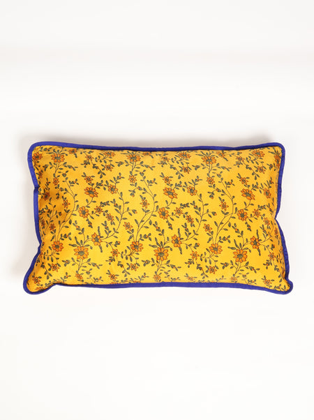 Lumbar cotton cushion cover with piping edge (30*50)