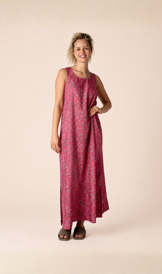 A-Line maxi dress