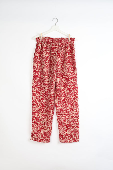 Paperbag high waisted pull on pants