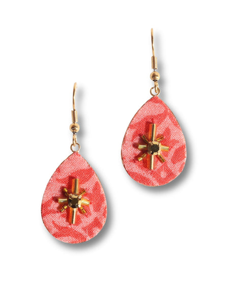 Tear drop earrings