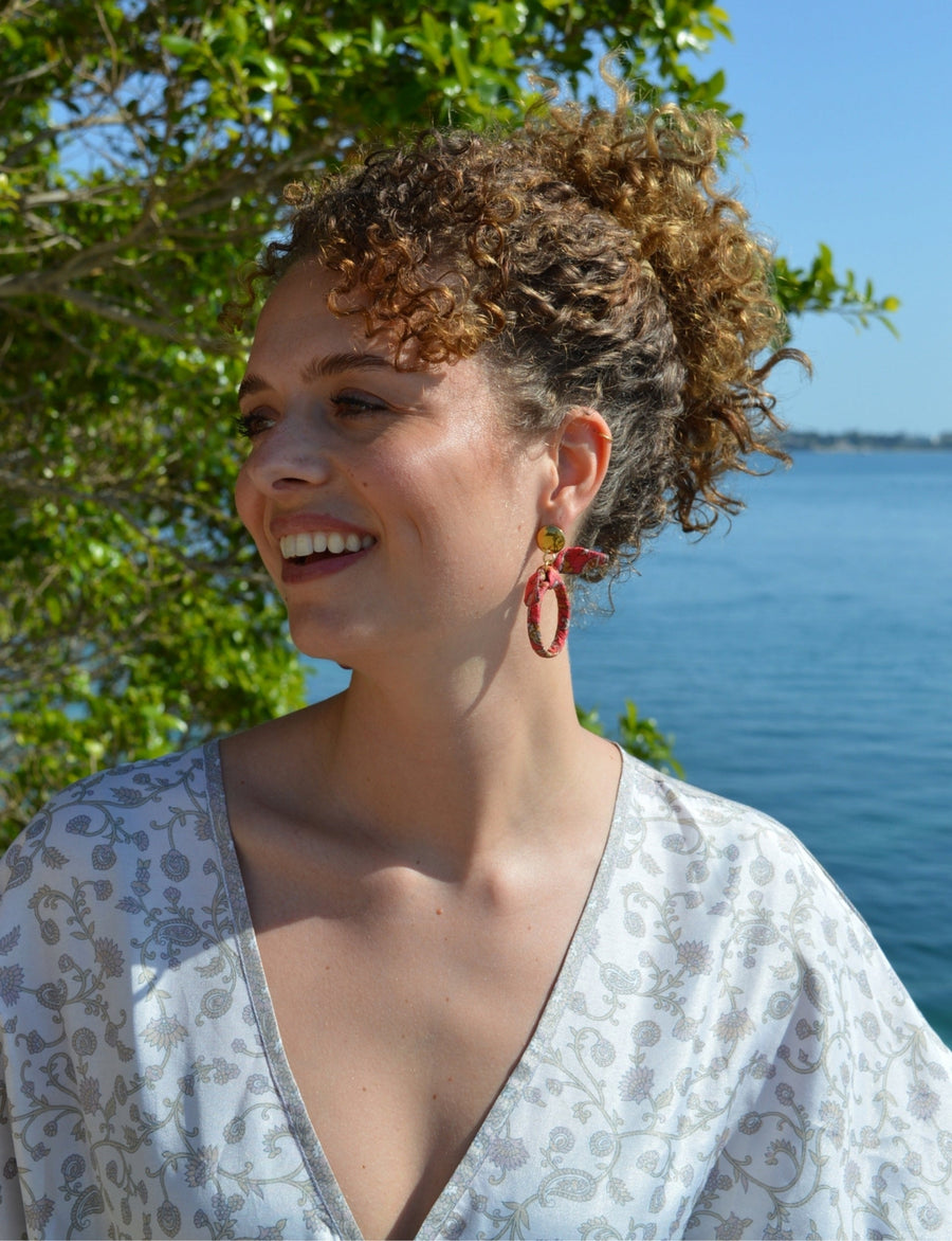 Bow earrings