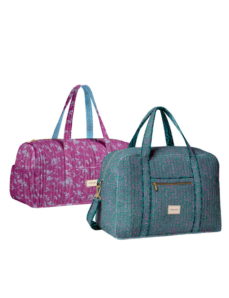 Twin travel bag set (Duffle and Barrel)