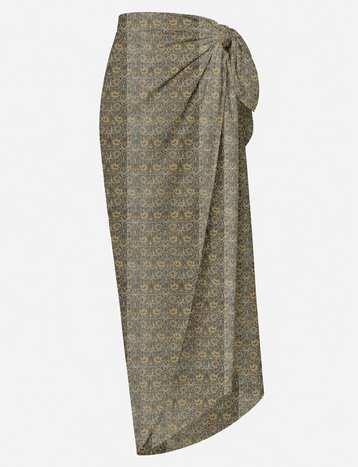 Explore sustainable elegance with our PAREO – a versatile piece for conscious fashion enthusiasts. More than an accessory, it's a statement of ethical clothing and green fashion. Ideal for getaways, this wrap-around works as a coverup, turban, or throw, showcasing our commitment to slow fashion, upcycled garments, and eco-friendly practices. Elevate your wardrobe with this eco-conscious and stylish pareo, a perfect addition to your collection of sustainable women's clothing.