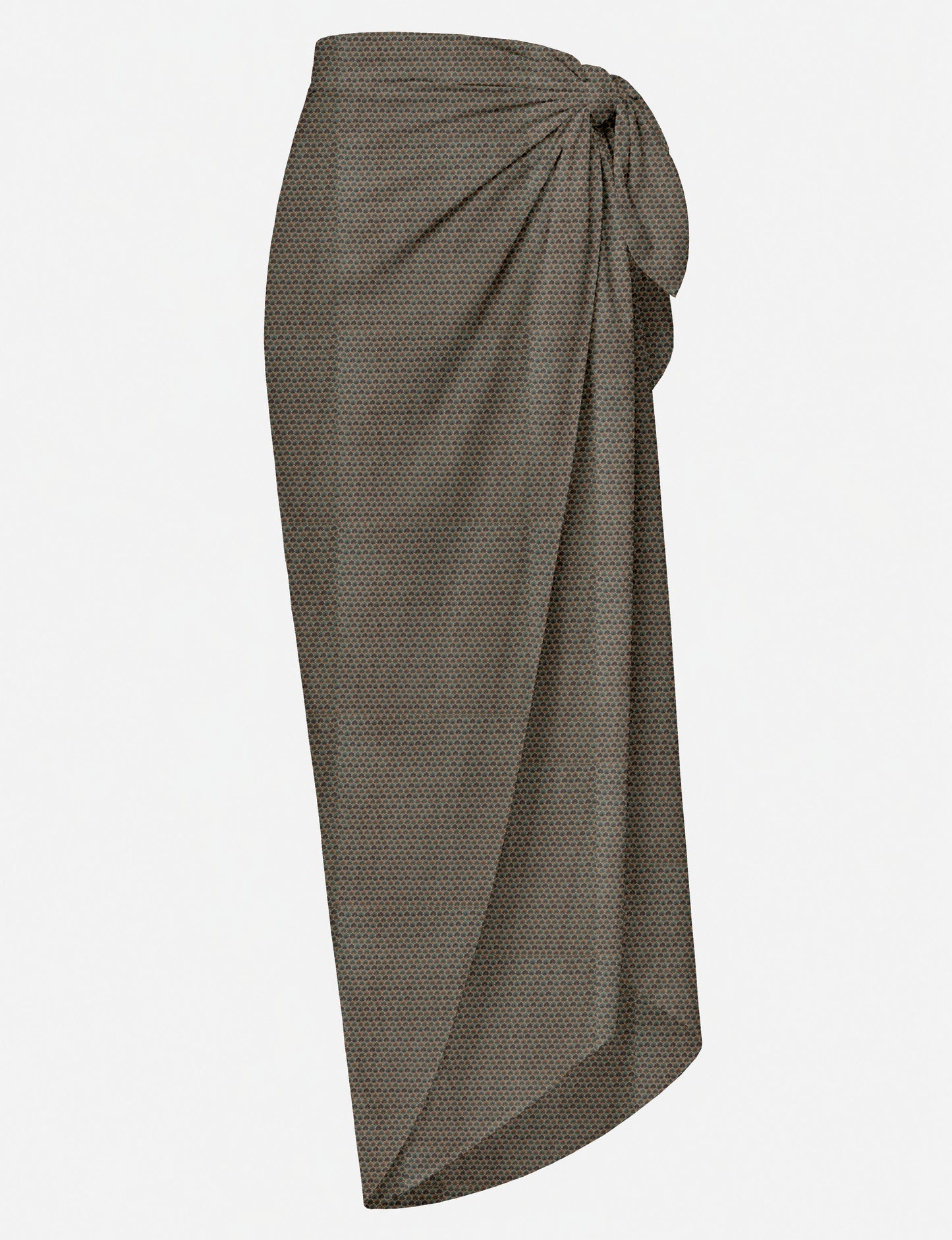 Explore sustainable elegance with our PAREO – a versatile piece for conscious fashion enthusiasts. More than an accessory, it's a statement of ethical clothing and green fashion. Ideal for getaways, this wrap-around works as a coverup, turban, or throw, showcasing our commitment to slow fashion, upcycled garments, and eco-friendly practices. Elevate your wardrobe with this eco-conscious and stylish pareo, a perfect addition to your collection of sustainable women's clothing.