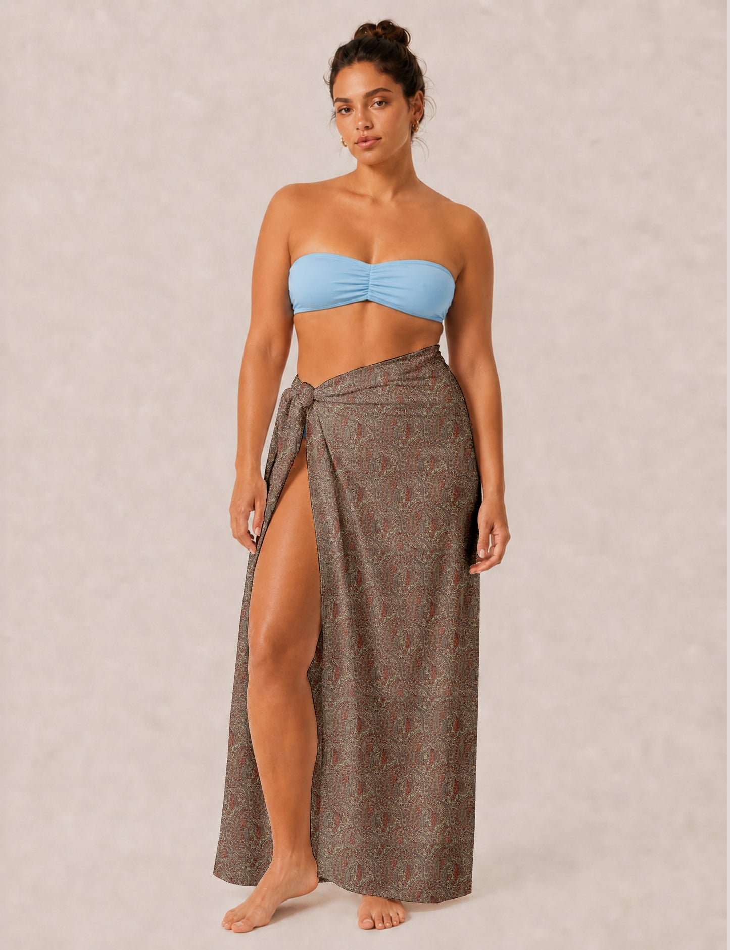 Pareo - Beige Paisley