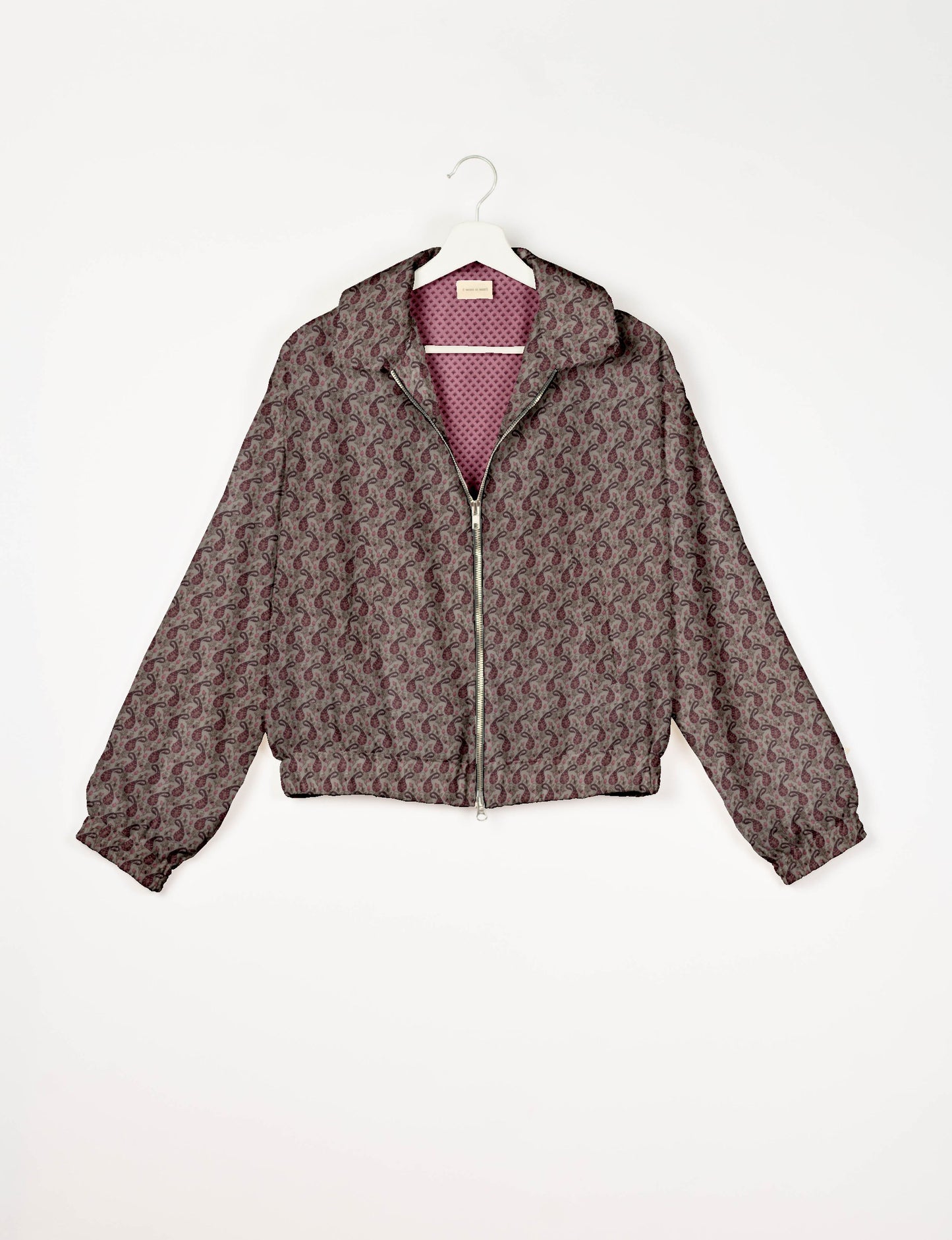 Bomberjacke - Beige Paisley