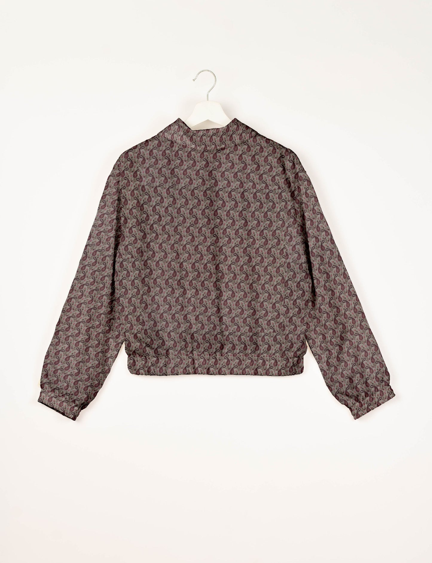 Bomberjacke - Beige Paisley