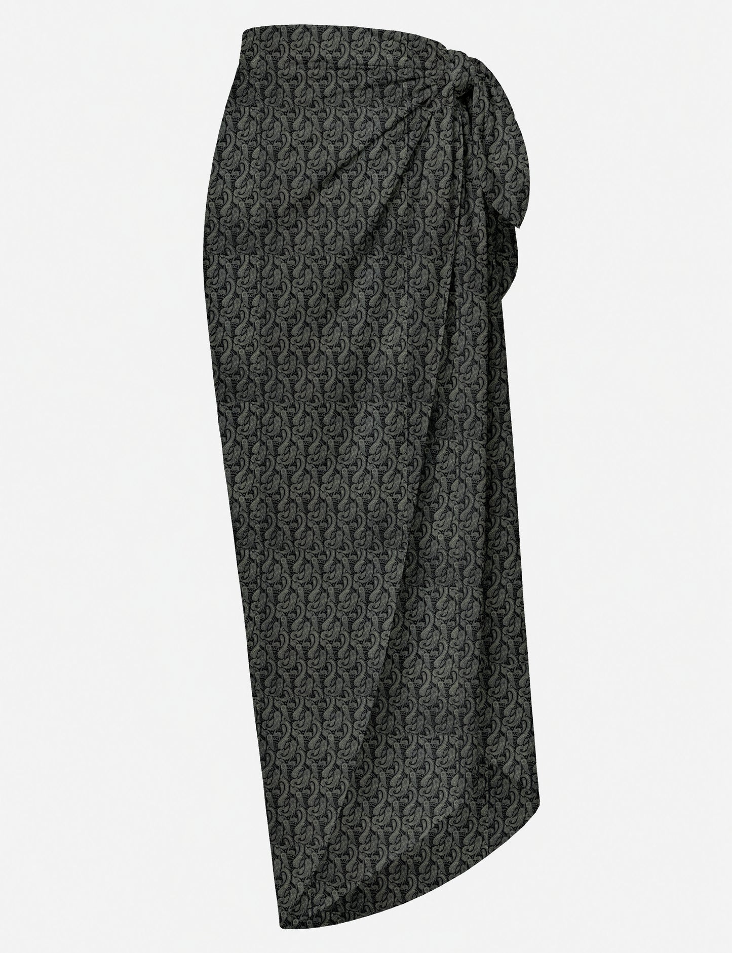 Explore sustainable elegance with our PAREO – a versatile piece for conscious fashion enthusiasts. More than an accessory, it's a statement of ethical clothing and green fashion. Ideal for getaways, this wrap-around works as a coverup, turban, or throw, showcasing our commitment to slow fashion, upcycled garments, and eco-friendly practices. Elevate your wardrobe with this eco-conscious and stylish pareo, a perfect addition to your collection of sustainable women's clothing.