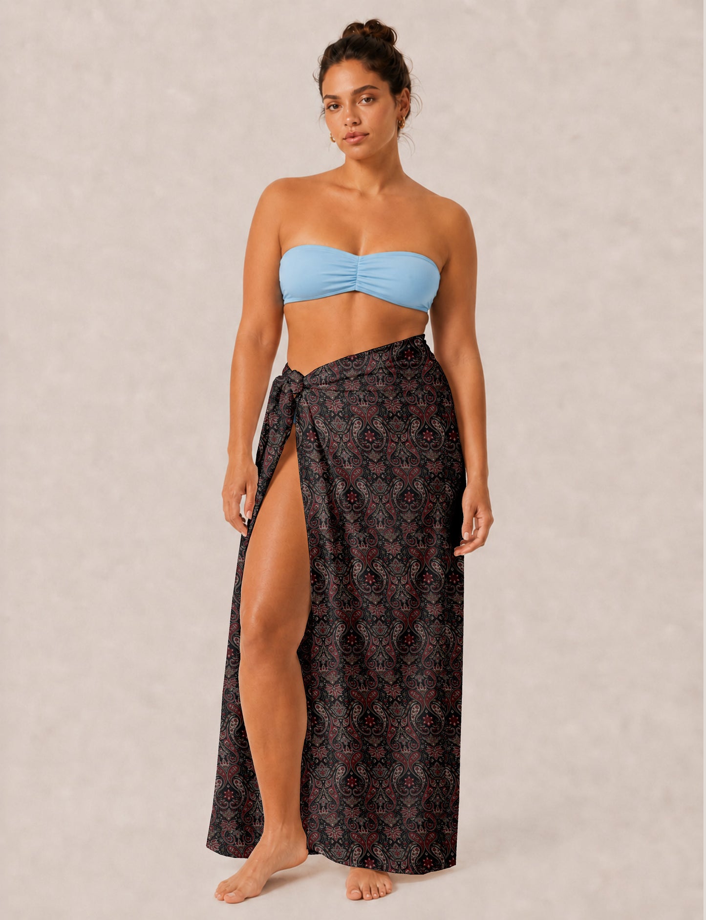 Pareo - Black Paisley