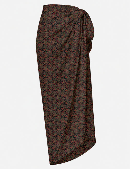 Pareo - Black Paisley