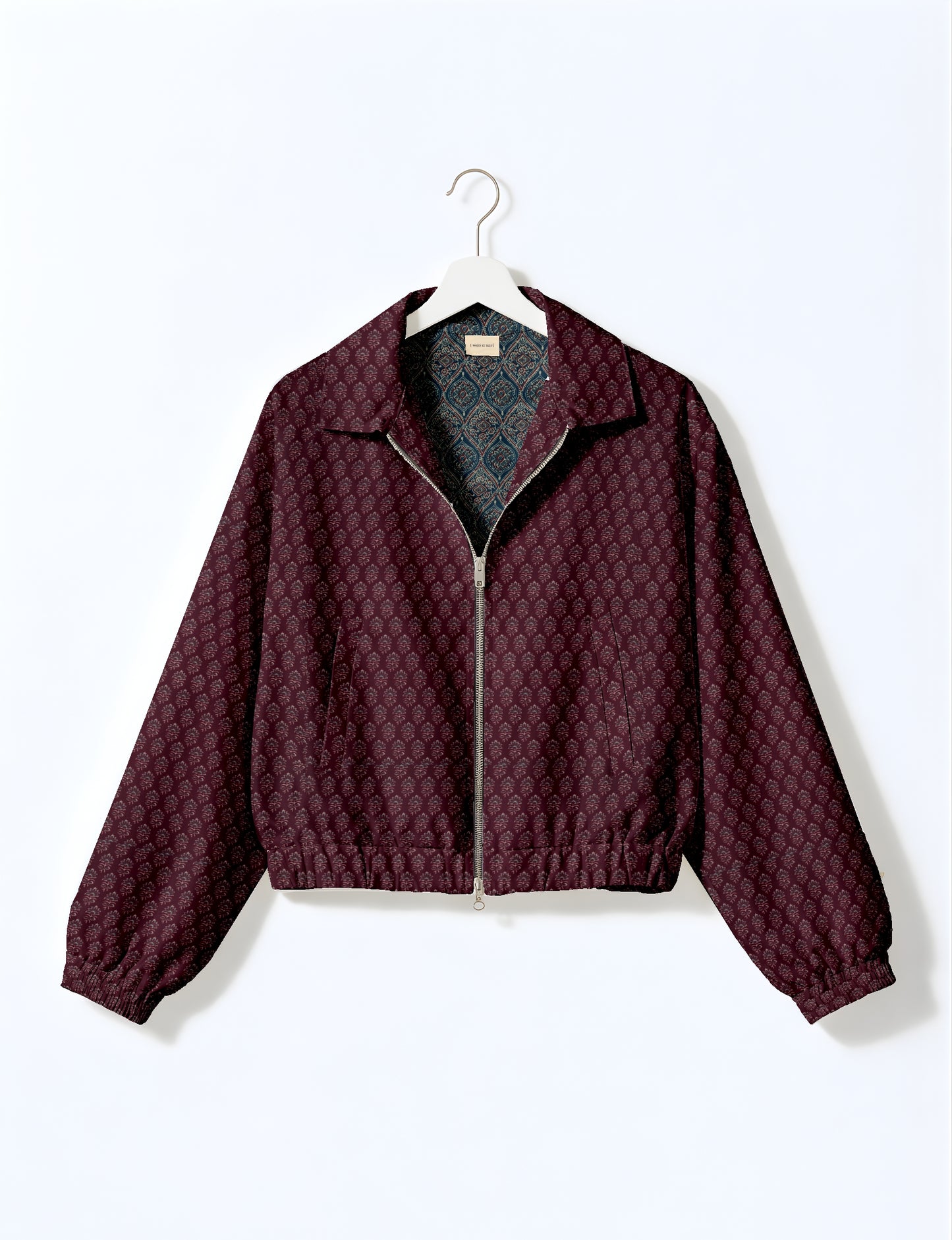 Bomber Jacket - Brown Floral