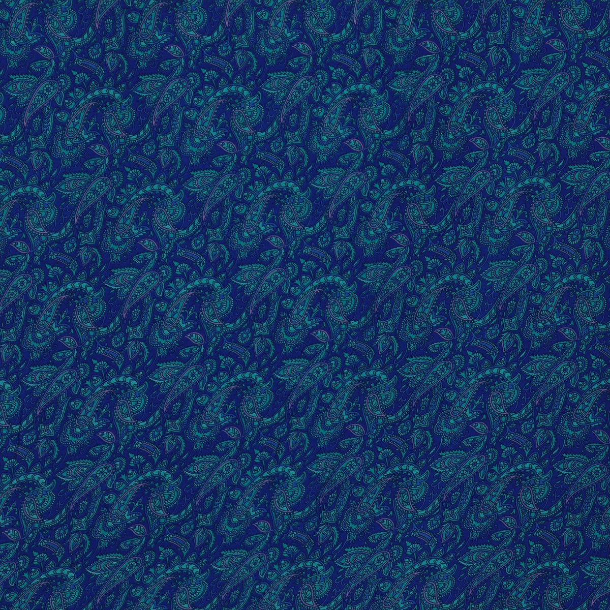 Blue Paisley