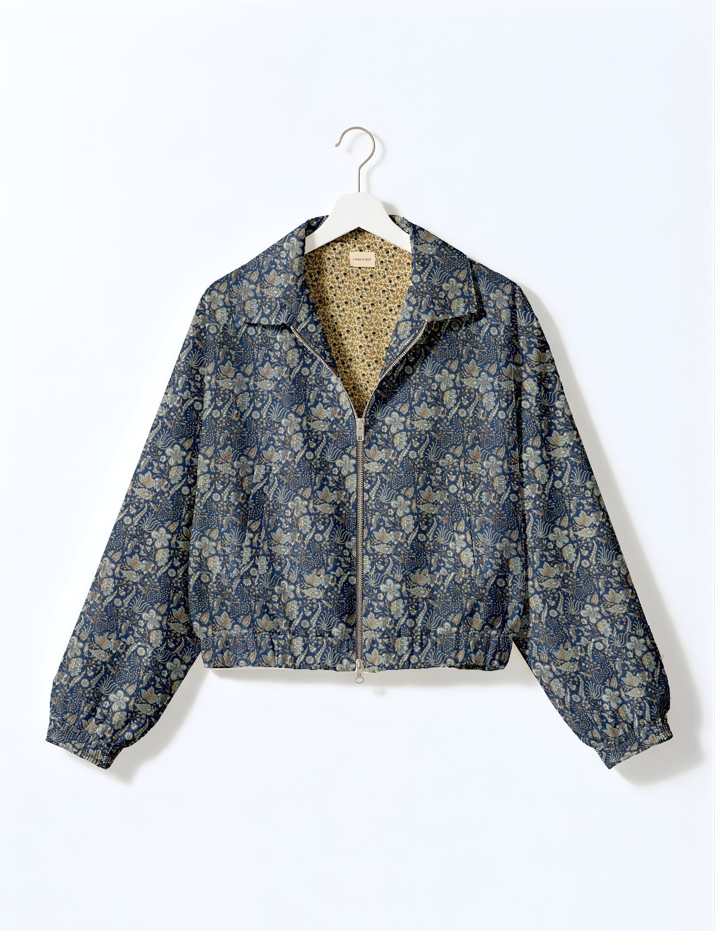 Bomber Jacket - Blue Tropical