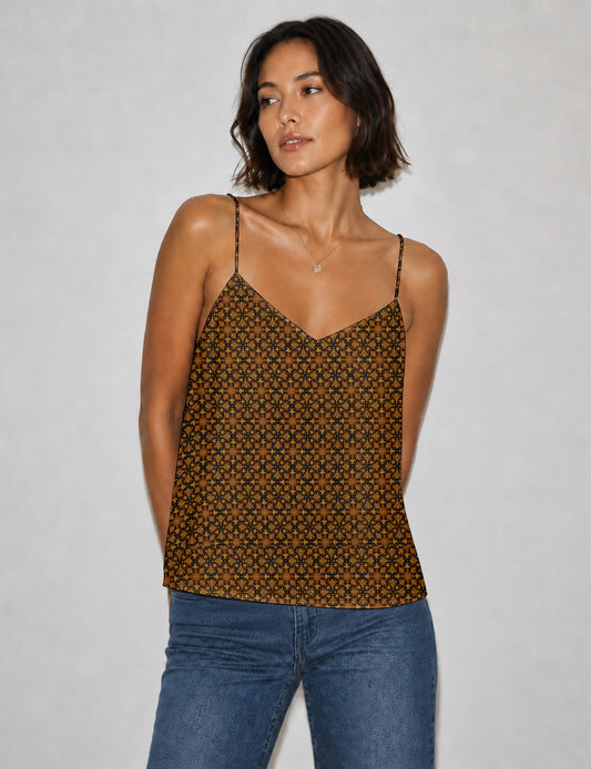Slip top - Blue Tropical