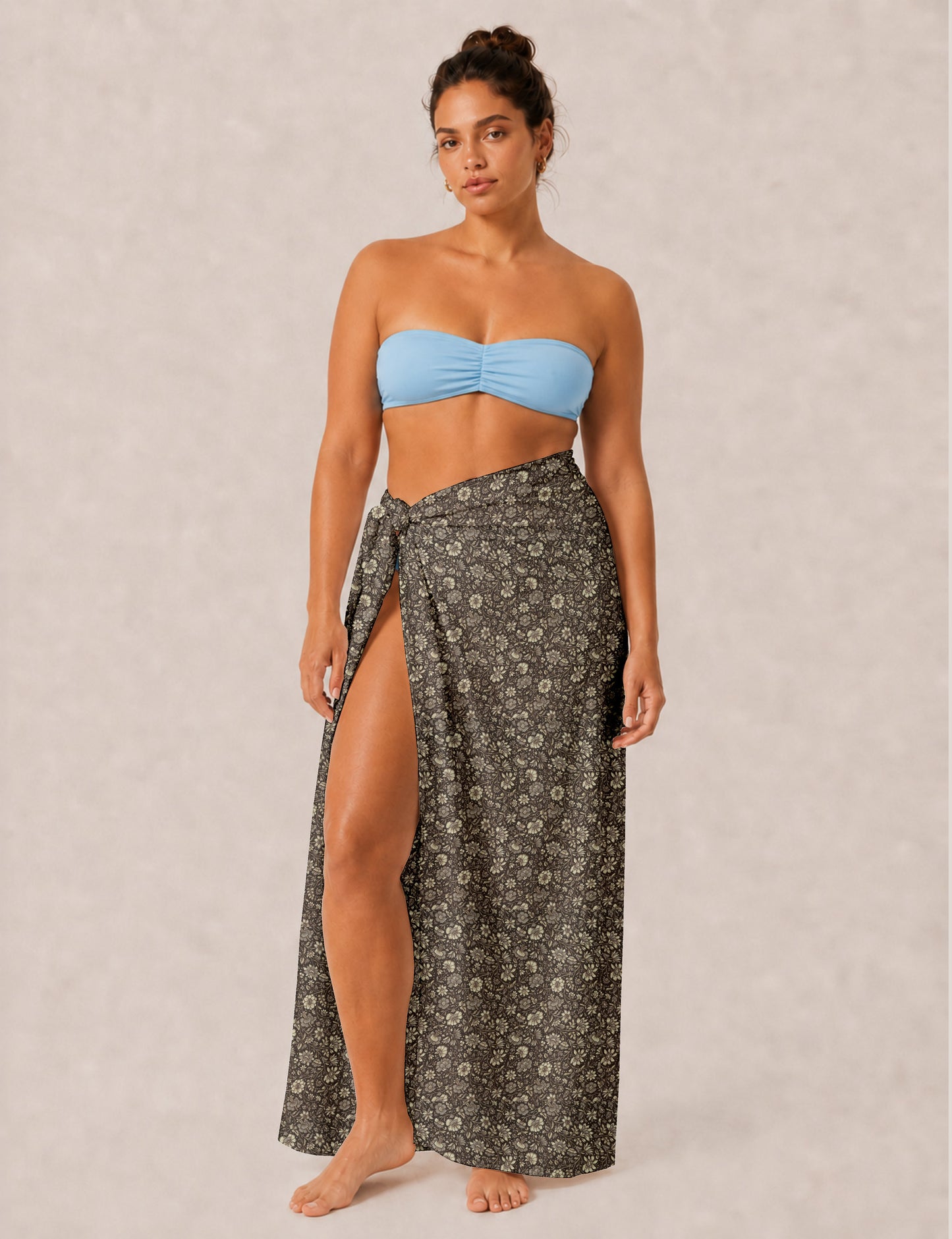 Pareo - Brown Floral