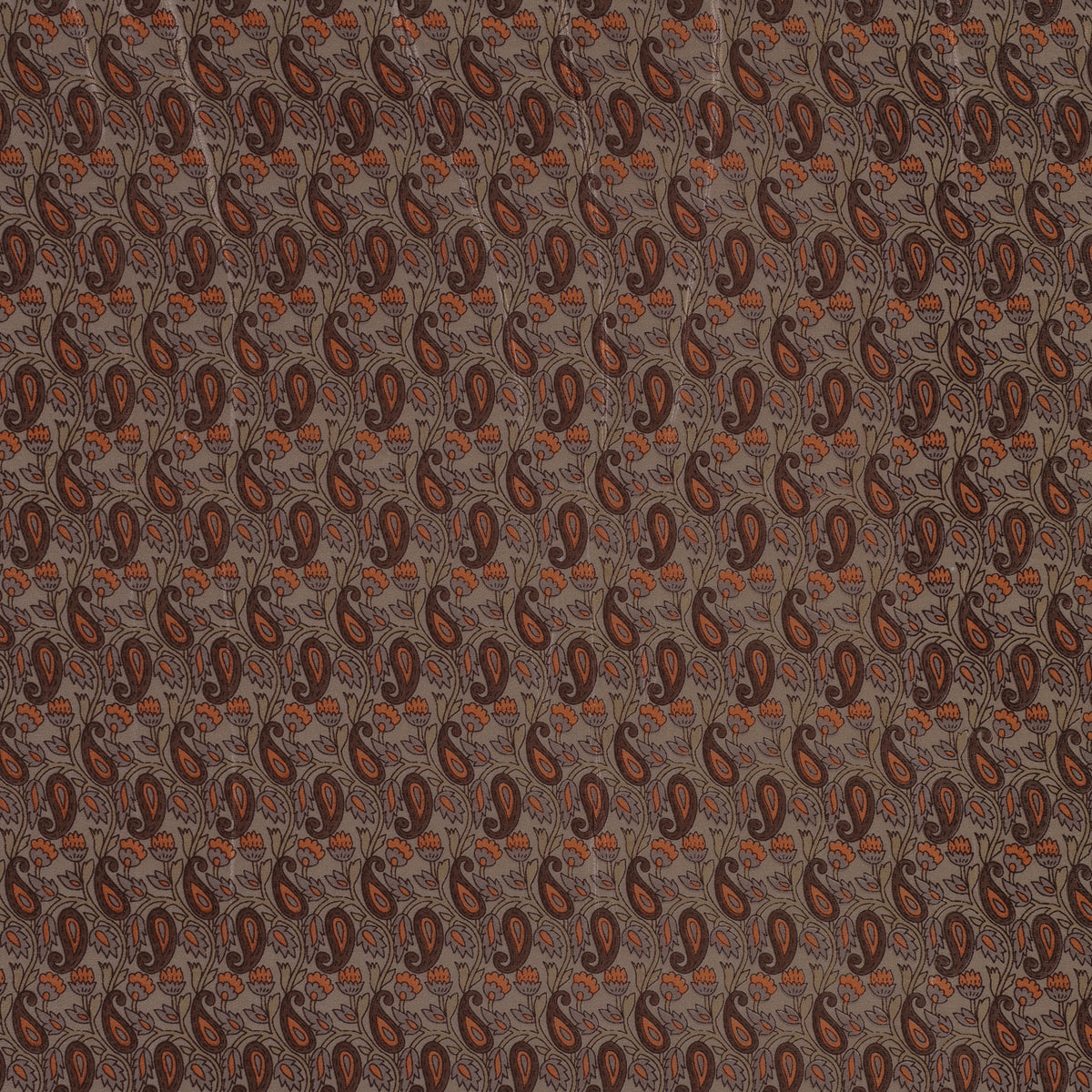 Brown Paisley