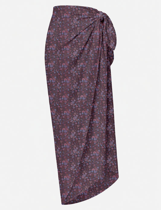 Explore sustainable elegance with our PAREO – a versatile piece for conscious fashion enthusiasts. More than an accessory, it's a statement of ethical clothing and green fashion. Ideal for getaways, this wrap-around works as a coverup, turban, or throw, showcasing our commitment to slow fashion, upcycled garments, and eco-friendly practices. Elevate your wardrobe with this eco-conscious and stylish pareo, a perfect addition to your collection of sustainable women's clothing.