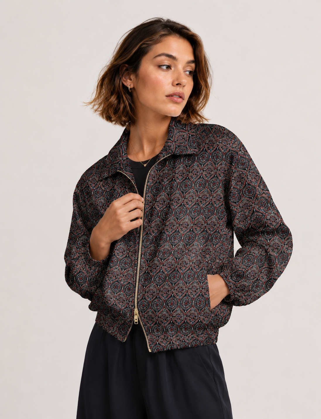 Bomber Jacket - Black Heritage