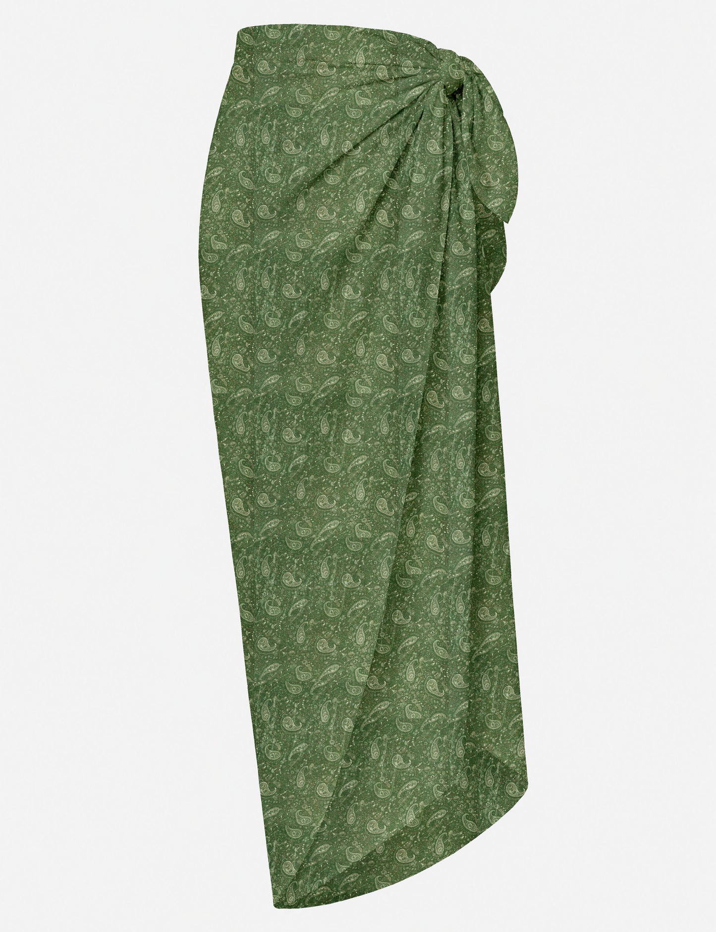 Pareo - Green Paisley