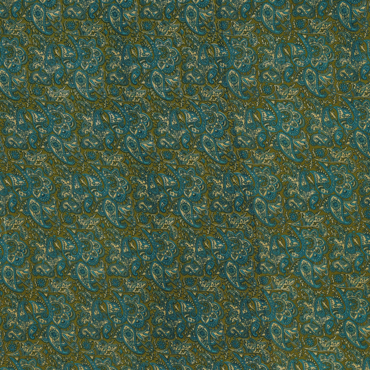 Green Paisley