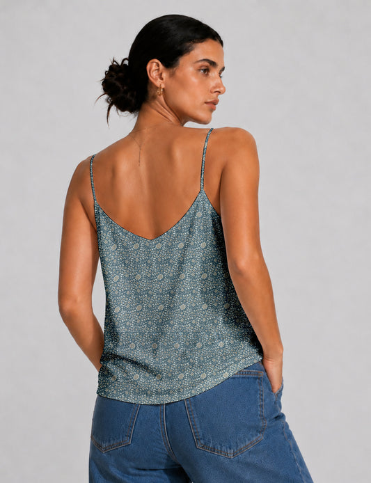 Slip top - Grey Tropical