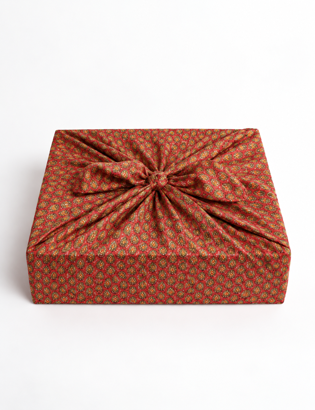 A delicately handcrafted wrap made from recycled sari offcuts, blending sustainable fashion with conscious design. This eco-friendly product showcases the beauty of upcycling and green fashion, making it a perfect accessory for those supporting circular fashion and products made from textile waste.