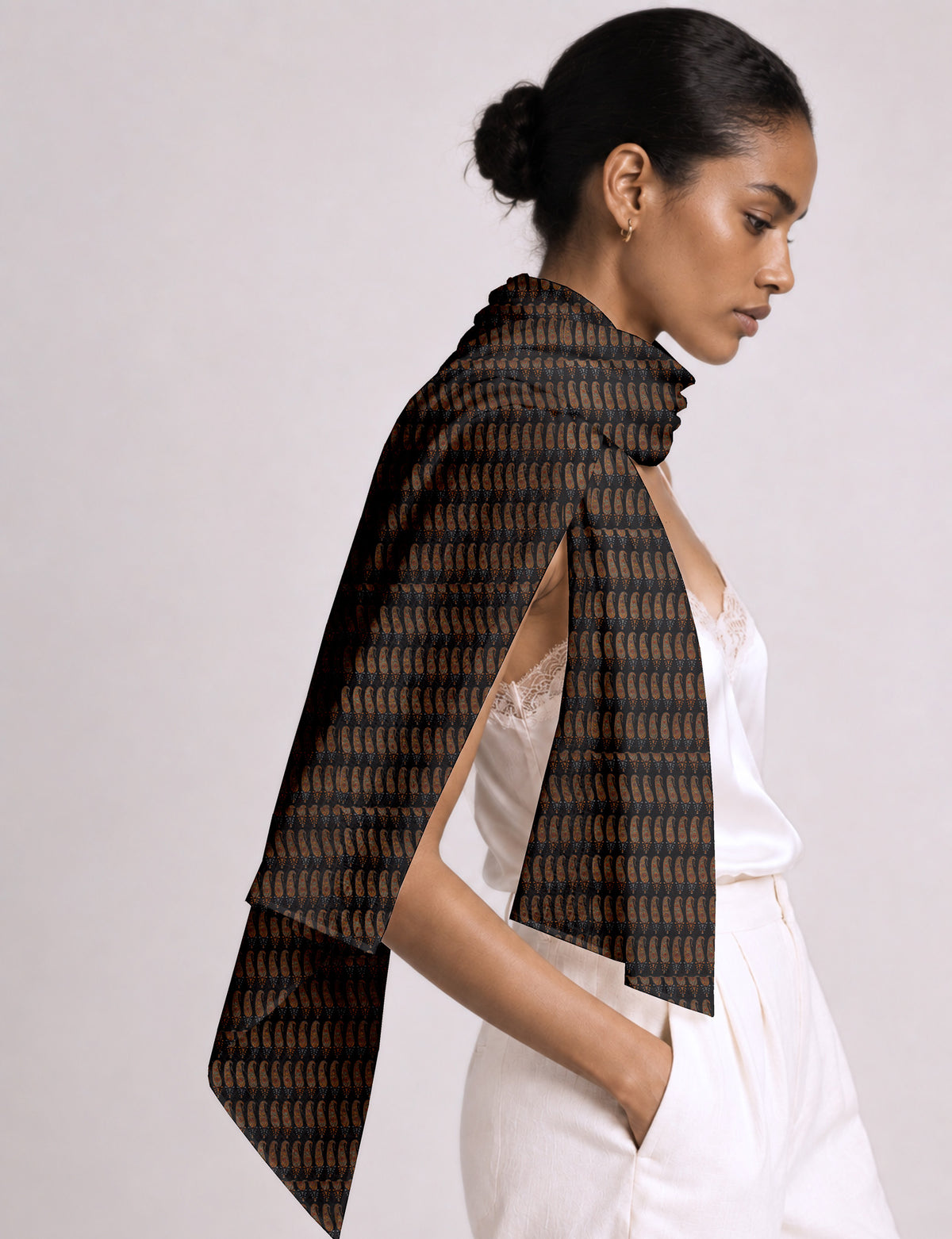 Wrap yourself in style with our printed rectangular stole, designed for neck, shoulders, or waist. Ethically crafted and embracing sustainability, this versatile accessory is a perfect addition to your wardrobe. Experience the beauty of eco-friendly fashion with our conscious clothing collection.