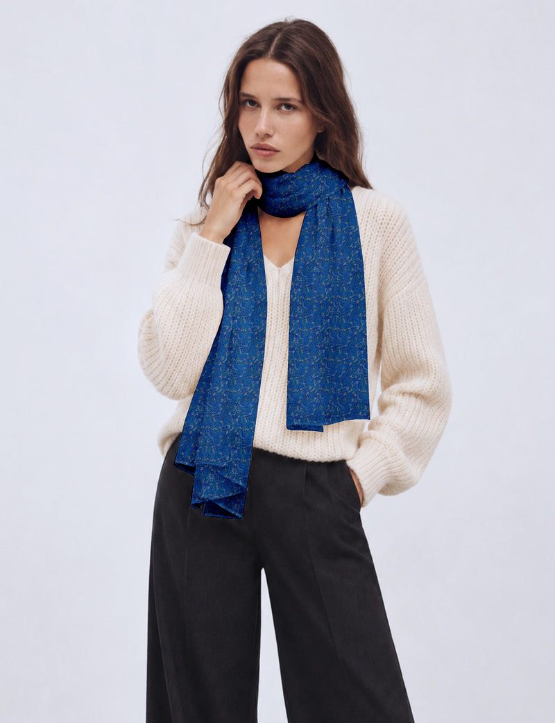 Wrap yourself in style with our printed rectangular stole, designed for neck, shoulders, or waist. Ethically crafted and embracing sustainability, this versatile accessory is a perfect addition to your wardrobe. Experience the beauty of eco-friendly fashion with our conscious clothing collection.
