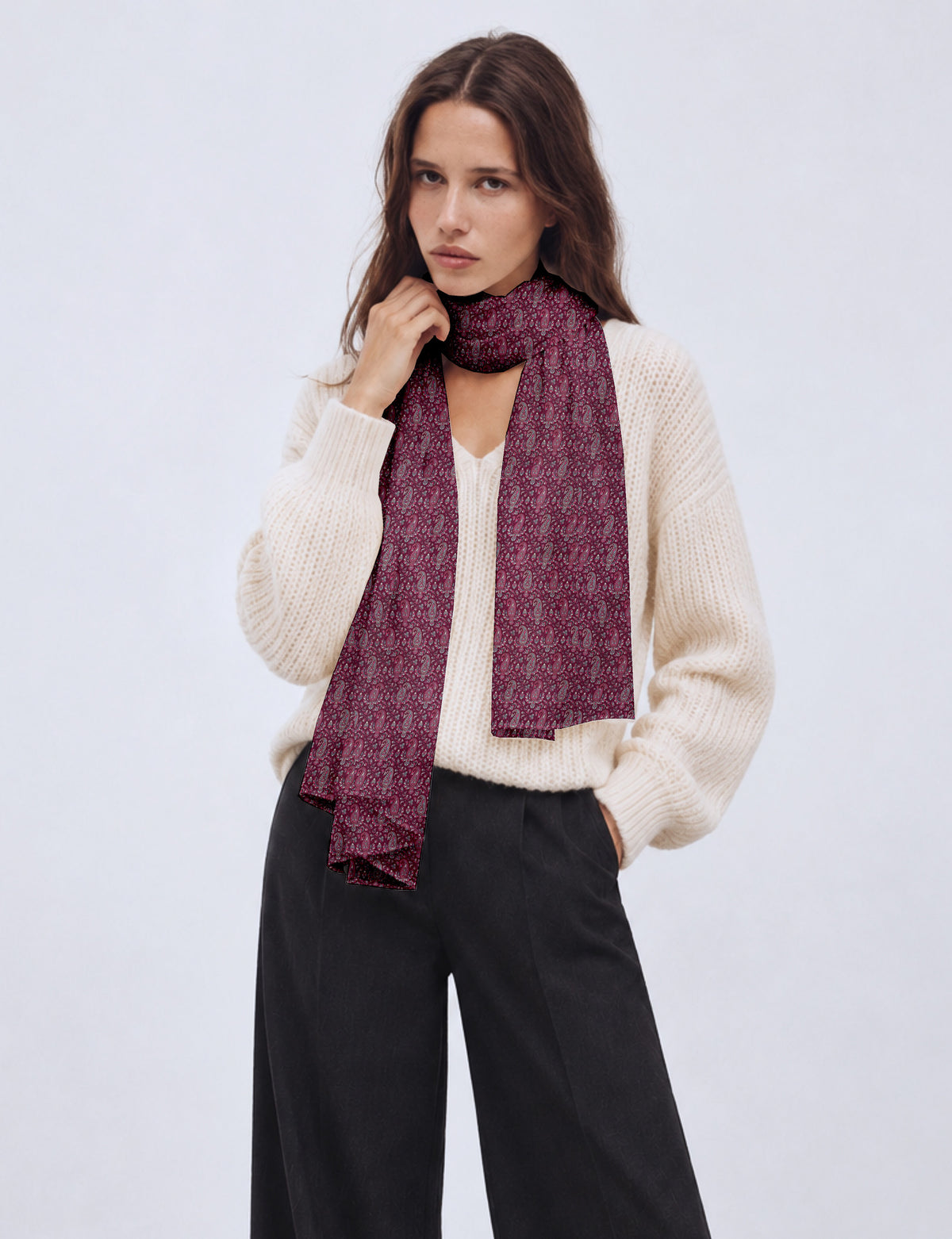 Wrap yourself in style with our printed rectangular stole, designed for neck, shoulders, or waist. Ethically crafted and embracing sustainability, this versatile accessory is a perfect addition to your wardrobe. Experience the beauty of eco-friendly fashion with our conscious clothing collection.