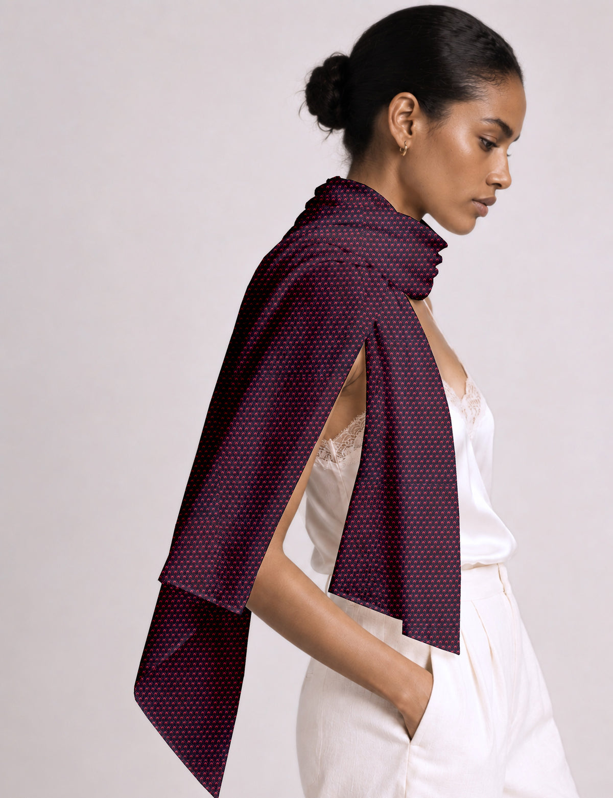 Wrap yourself in style with our printed rectangular stole, designed for neck, shoulders, or waist. Ethically crafted and embracing sustainability, this versatile accessory is a perfect addition to your wardrobe. Experience the beauty of eco-friendly fashion with our conscious clothing collection.